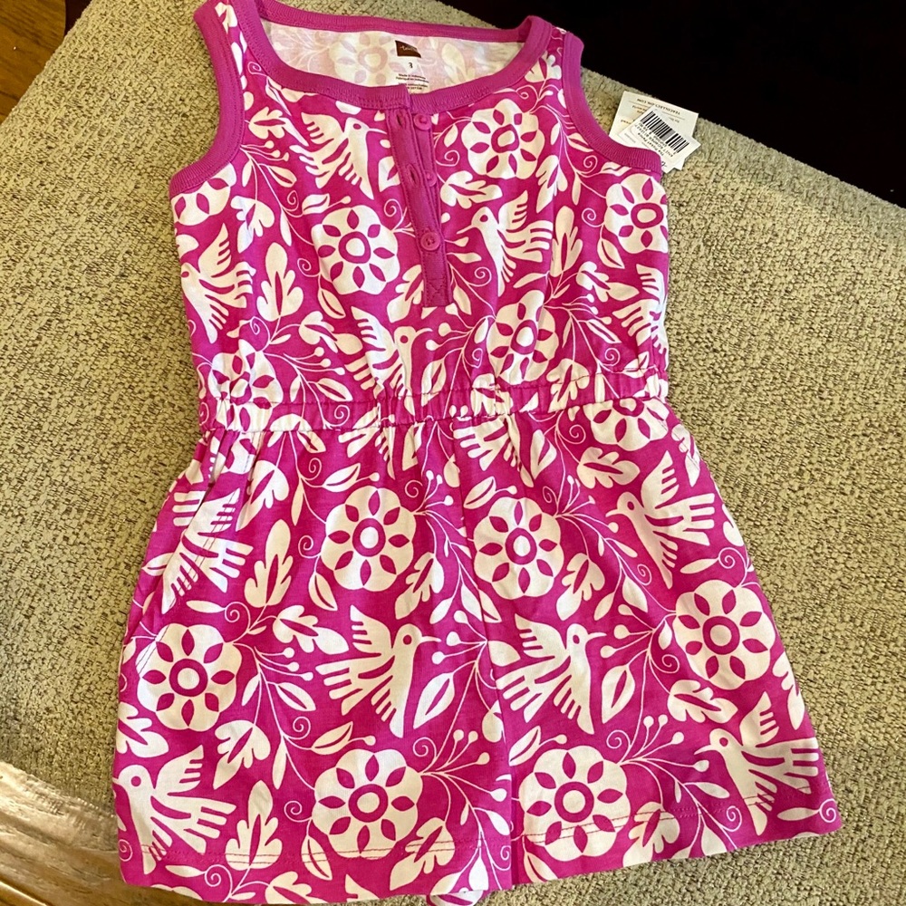 Little Girls’ Tea Romper